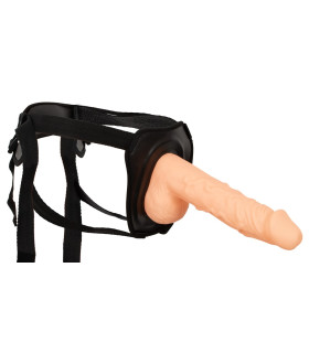 Страпон полый (фаллопротез) Erection Assistant Hollow Strap-On, 24 см х 4.5 см - No Taboo