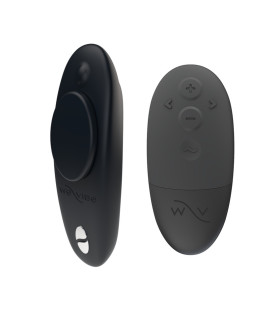 Вибратор в трусики Moxie+ от We-Vibe, на магните, с управлением с телефона, черный - No Taboo