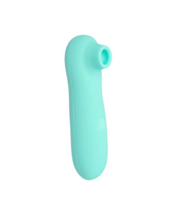 Вакуумный стимулятор клитора Chisa Irresistible Touch, голубой - No Taboo