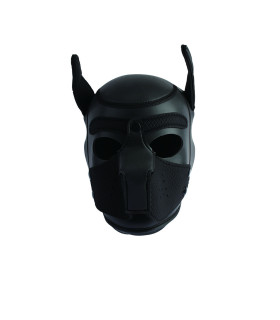 Маска-шлем собачки на голову Sins Inquisition Be My Master Bondage Puppy Hood, чорна - No Taboo