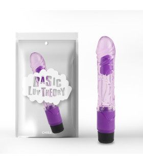 Вибратор Realistic Vibe Chisa, фиолетовый, 22.5 х 3.9 см - No Taboo