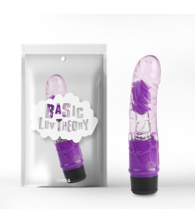 Вибратор реалистичный Realistic Vibe, фиолетовый, 18 х 3.8 см - No Taboo