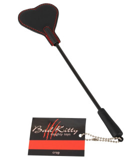 Стек двостороннє серце Bad Kitty Minigerte Herz, чорний - No Taboo