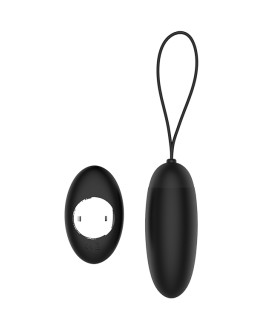Виброяйцо с беспроводным пультом управления DUSKY PLEASER BLACK - No Taboo