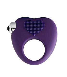 Эрекционное кольцо с вибрацией Dream Toys FLIRTS COCKRING PURPLE - No Taboo