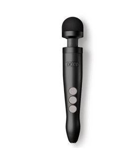 Массажер-микрофон Doxy Die Cast 3R Wand Vibrator, черный - No Taboo