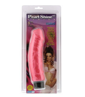 Вібратор реалістичний великий NMC PEARL SHINE 9, рожевий - No Taboo