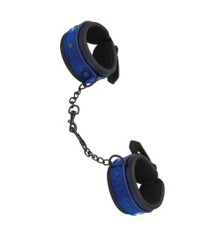 Наручники WHIPSMART DIAMOND HAND CUFF BLUE, синие - No Taboo