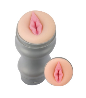 Вагина мастурбатор в колбе с вибро Kabuki Nights Tight Delight Pinch - No Taboo