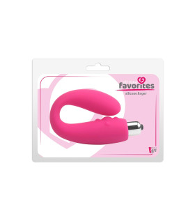 Вібратор-міні для точки G See You 7-Speed Silicone Finger, рожевий - No Taboo