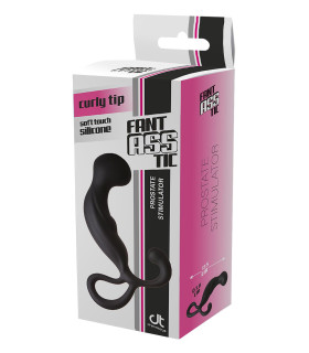 Анальний стимулятор простати Fantasstic Prostate Stimulator Black, чорний - No Taboo