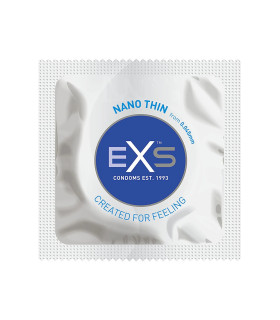 Презервативы EXS Nano Thin 3 шт в упаковке - No Taboo