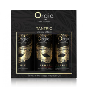 Набір міні масажних олій Tantric Orgie, 3 шт х 30 мл - No Taboo