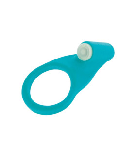 Эрекционное кольцо с вибрацией FeelzToys, голубое - No Taboo