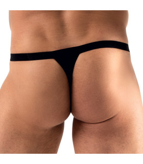 Стринги со стразами Svenjoyment Mens String, S, черные - No Taboo