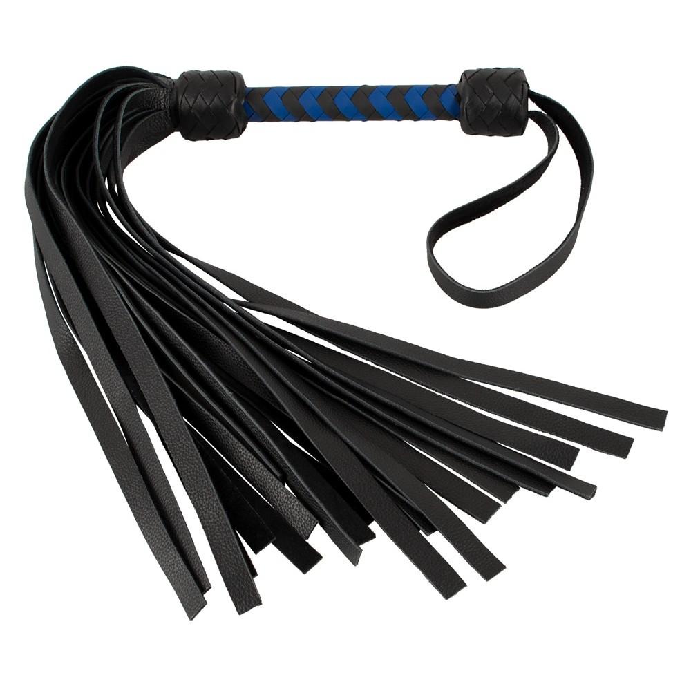 Флоггер кожаный ZADO Leather flogger, черный (213862), zoom
