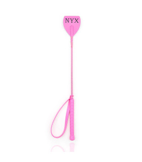 Стек Fetish Whip NYX розовый, 63 см - No Taboo