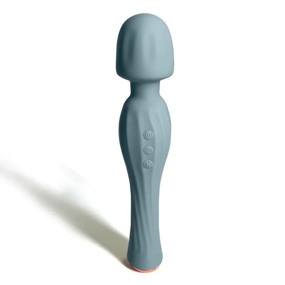 Вибратор-микрофон Sweet Em Spiral Wand голубой, 20,8 х 4,4 см (214530), zoom