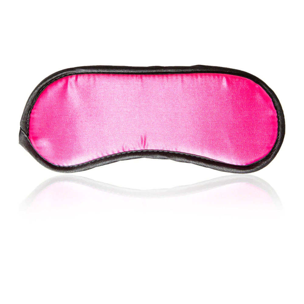 Маска с закрытыми глазами Fetish Blindfold розовая (208243), zoom