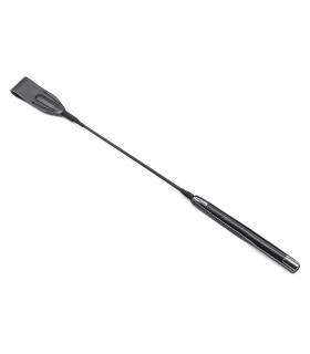 Стек з металевими наконечниками на ручці, чорний, 56.5 см - No Taboo