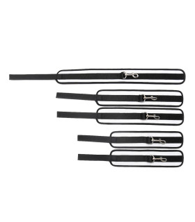 Распорка IDEA SM с фиксаторами на руки и ноги, черно-серая, 57 см - No Taboo