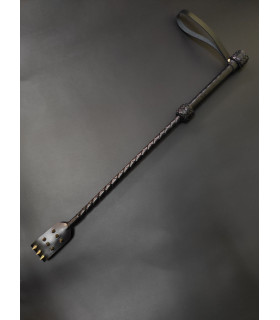 Стек с шипами (кожа) Slap 3, Candy Hero черный - No Taboo