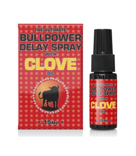 Спрей пролонгатор для мужчин BULL POWER CLOVE DELAY SPRAY, 15ML - No Taboo