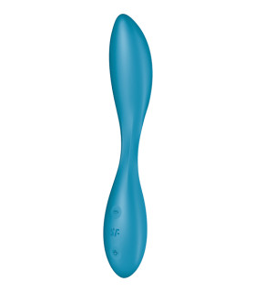 Вибратор для точки G Satisfyer G-Spot Flex 1 гибкий, синий, 19.5 х 3.2 см - No Taboo