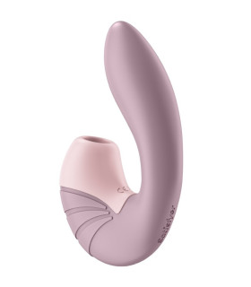 Двойной вибратор Satisfyer Supernova с вакуумной стимуляцией, розовый, 16.9 х 3.7 см - No Taboo
