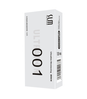 Гумки латексні ультратонкі Shulemei 0.01 мм, більше змазки, 10 шт - No Taboo