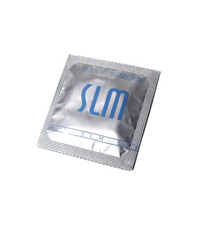 Презервативы из латекса SLM 0.01, с гиалуроновой кислотой, 2шт - No Taboo