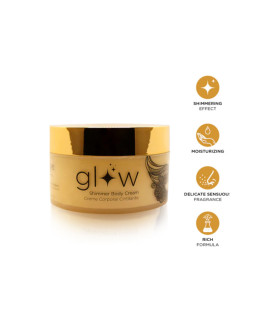 Шиммер-крем для тела з ароматом-афродизиаком Orgiе Glow, 250 мл - No Taboo