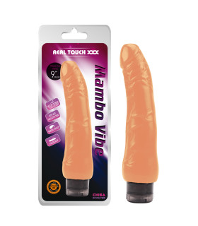 Вибратор реалистичный Chisa Mambo Vibe, бежевый, 22.5 см х 3.4 см - No Taboo