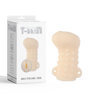 Мастурбатор вагина киберкожа Chisa Milf Stroke-HER, бежевая - No Taboo