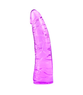 Фаллоимитатор реалистичный Chisa Teaser Jelly Dildo, из геля, фиолетовый, 18.6 см х 4 см - No Taboo