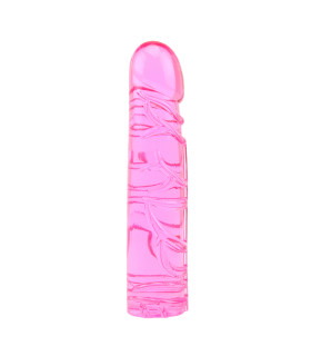 Фаллоимитатор Сhisa Vivid Jelly Dildo, гель, розовый, 19 см х 5 см - No Taboo