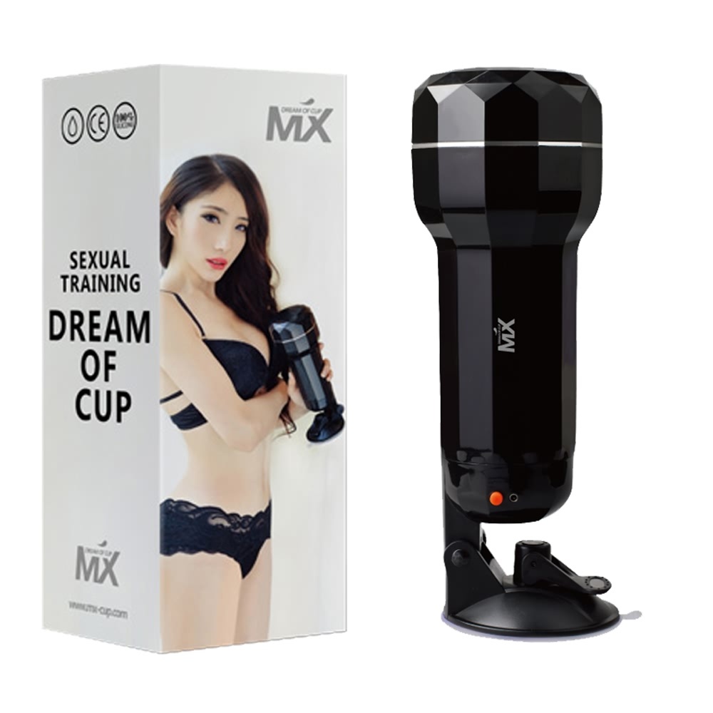 Вагина в колбе Chisa DREAM of CUP MX, на присоске, черная колба (22943), zoom