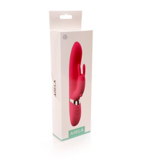 Вібратор-кролик Adela, рожевий, 22 см - No Taboo