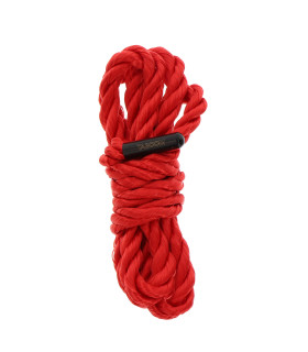 Веревка для связывания Taboom Bondage Rope, красная, 1.5 метра, 7 мм - No Taboo