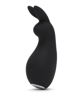 Мини вибратор-кролик для клитора Fifty Shades of Grey, чёрный, 11.4 х 3.6 см - No Taboo