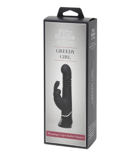 Вибратор-кролик с поступательными движениями для клитора и точки G Fifty Shades of Grey - No Taboo