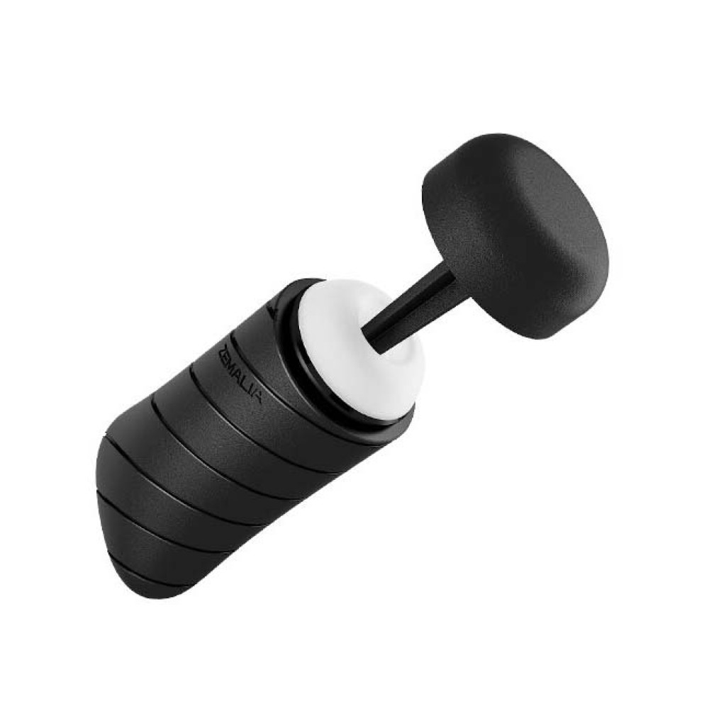 Мастурбатор Soffie B в еластичній колбі з ефектом відсмоктування кіберсилікон Zemalia (36813), zoom