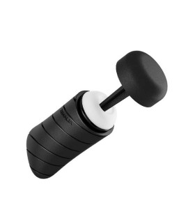 Мастурбатор Soffie B в еластичній колбі з ефектом відсмоктування кіберсилікон Zemalia - No Taboo