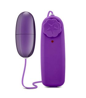 Виброяйцо с пультом управления Blush фиолетовое, 5.7 х 2.4 см - No Taboo