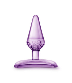 Пробка анальная маленькая фиолетовая, 7 см х 2.5 см - No Taboo