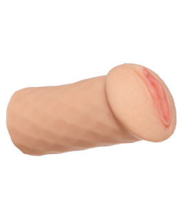 Мастурбатор реалистичный из киберкожи Kokos Elegance 007 с ромбовидным узором, 16 см - No Taboo