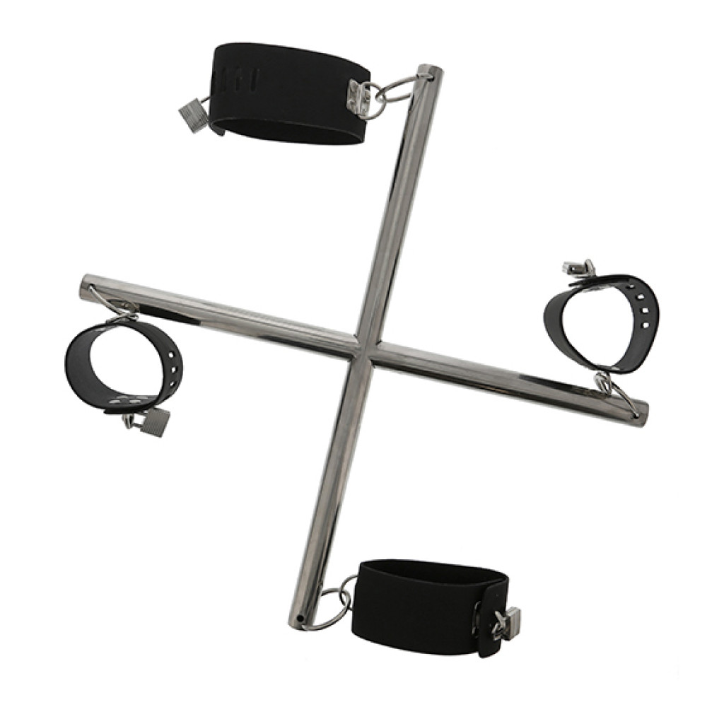 Система фіксації на руки і ноги, навхрест, металева BLAZE (37535), zoom