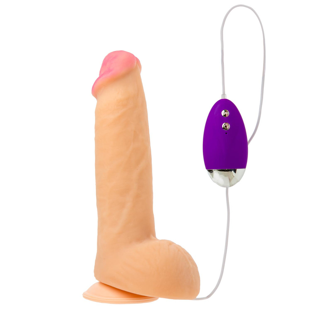 Вібратор на присоску кібершкіра EROGEN EGZO 20.5 х 5 см (31425), zoom