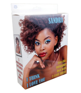 Надувная резиновая кукла, мулатка SANDRA - No Taboo