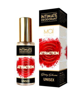 Дезодорант для интимной зоны унисекс MAI INTIMATE Attractain, 30 мл - No Taboo